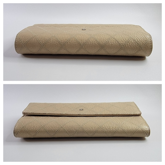 🔥EUC CHANEL Bicolore Quilted CC Logo Long Wallet - Picture 12 of 12